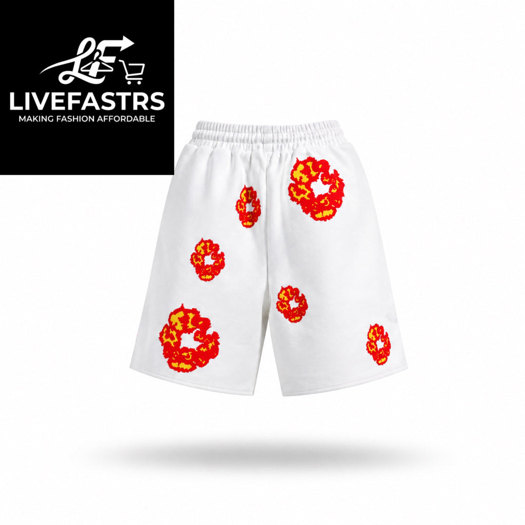 Denim Tears X Offset Wreath Shorts
