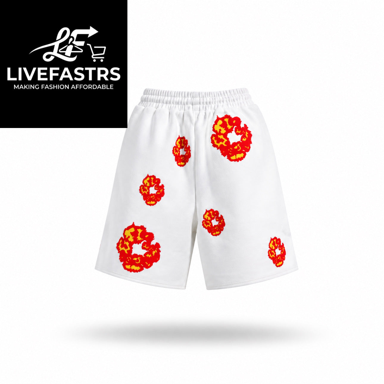 Denim Tears X Offset Wreath Shorts