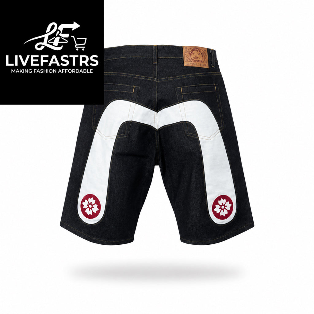 Vintage Evisu Baggy Denim Shorts
