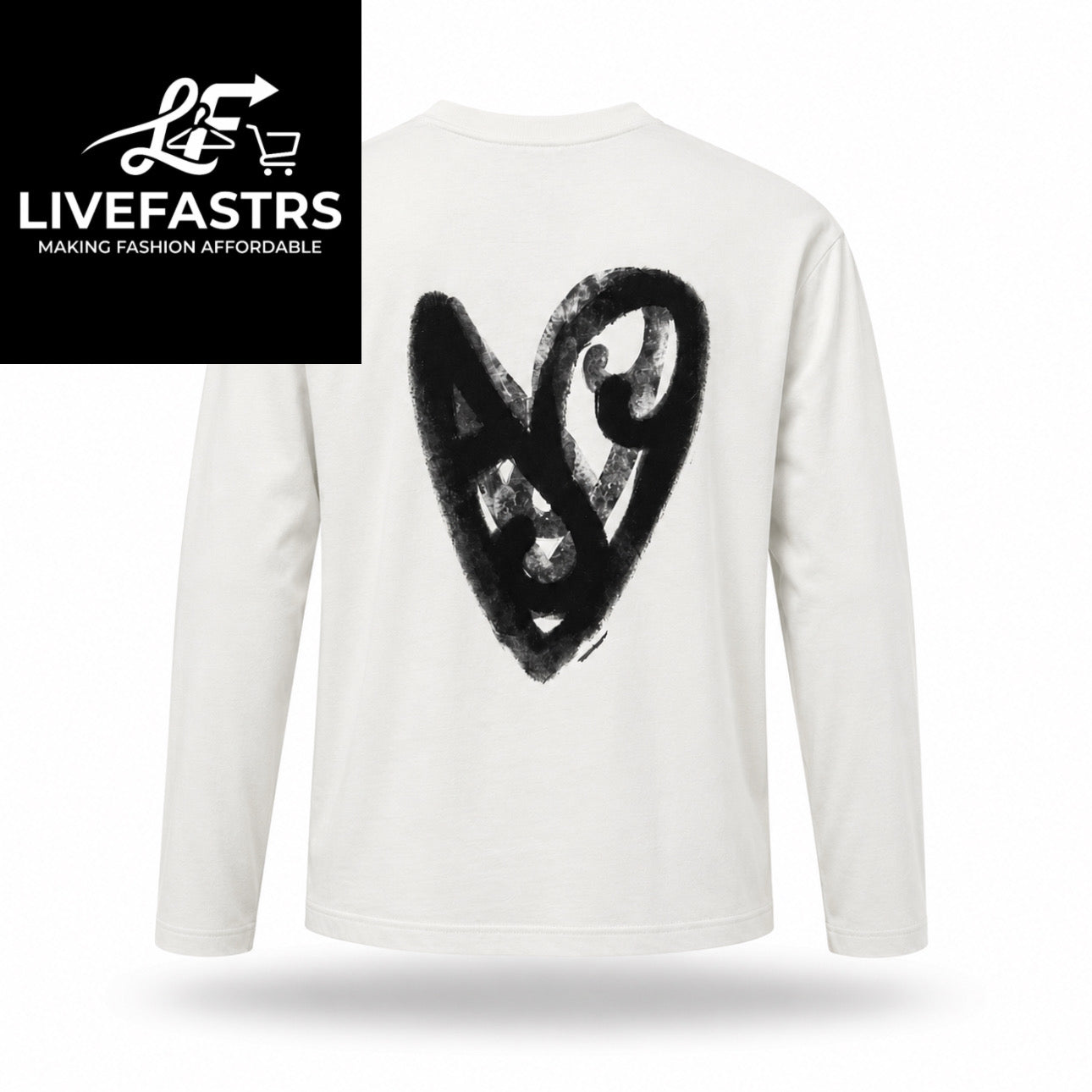 Acne Studios Heart Logo Longsleeve