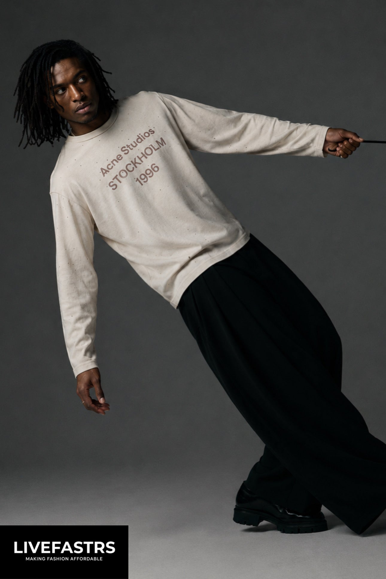 Acne Studios Stockholm 1996 Rhinestone Longsleeve