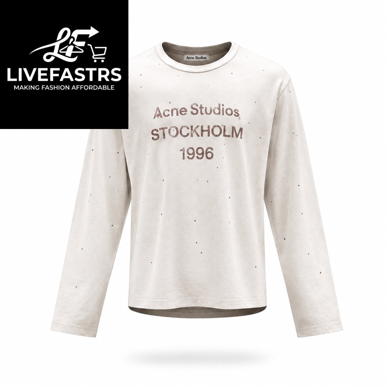 Acne Studios Stockholm 1996 Rhinestone Longsleeve
