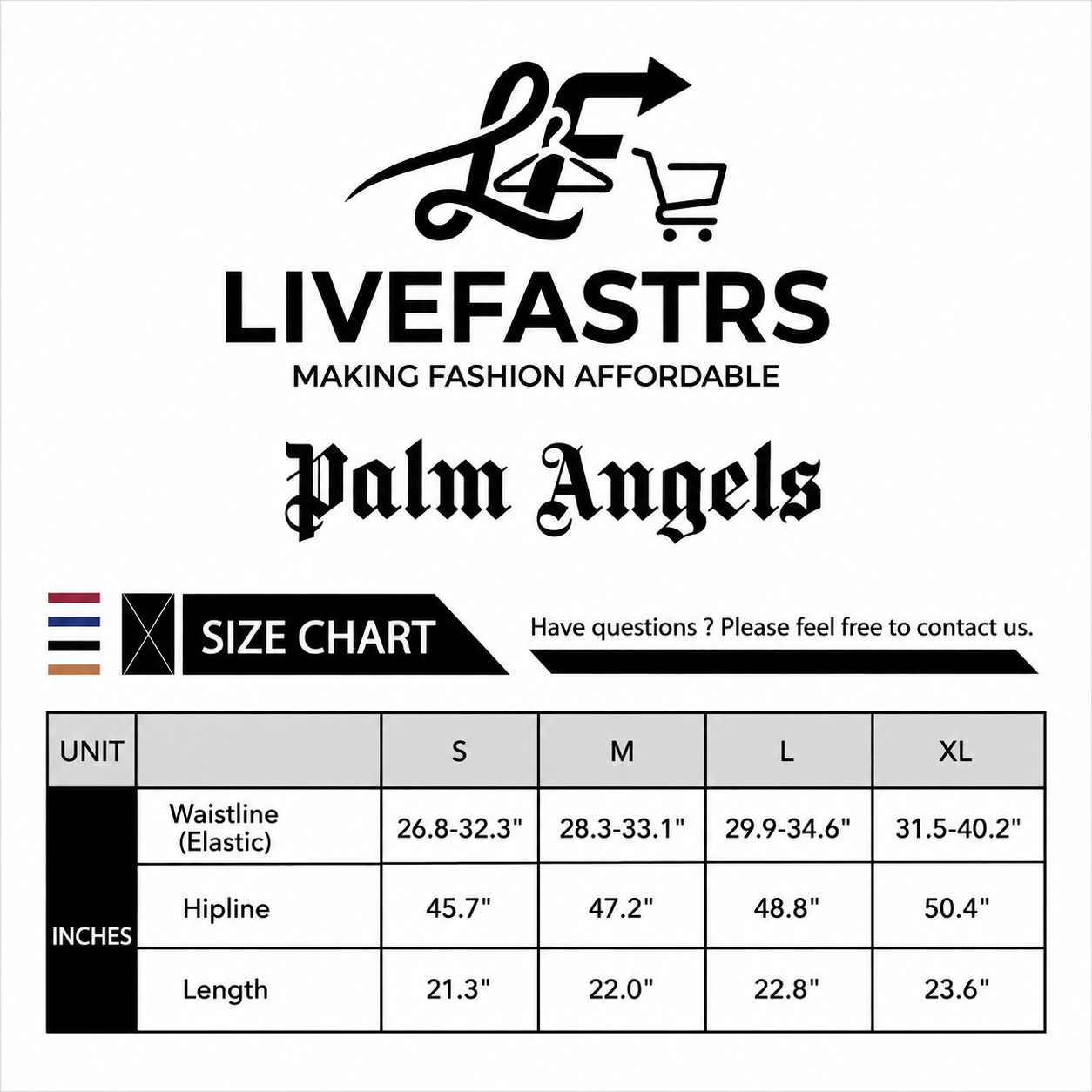 Palm Angels Track Shorts