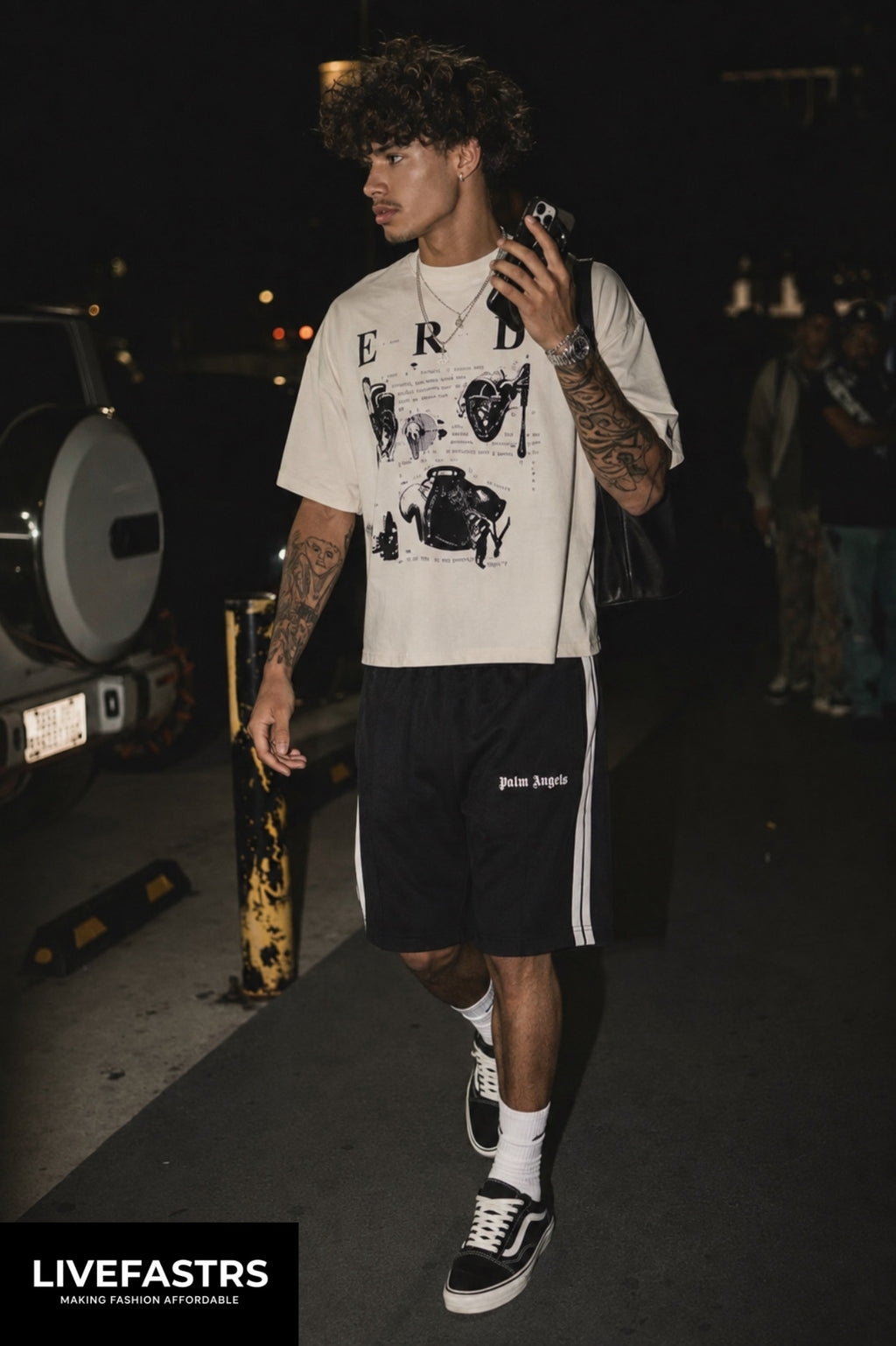 Palm Angels Track Shorts