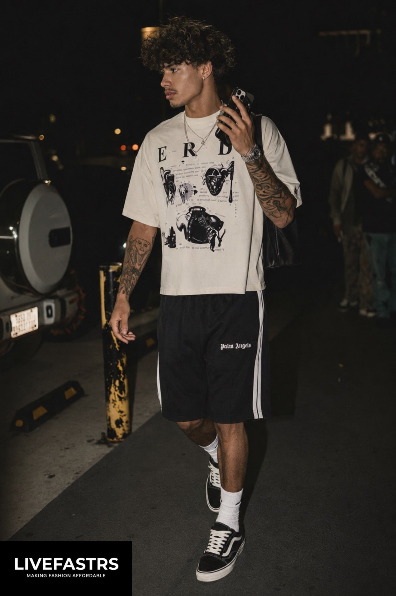 Palm Angels Track Shorts