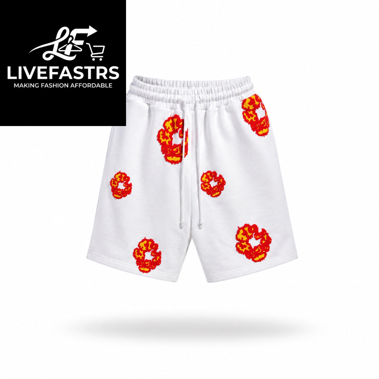 Denim Tears X Offset Wreath Shorts