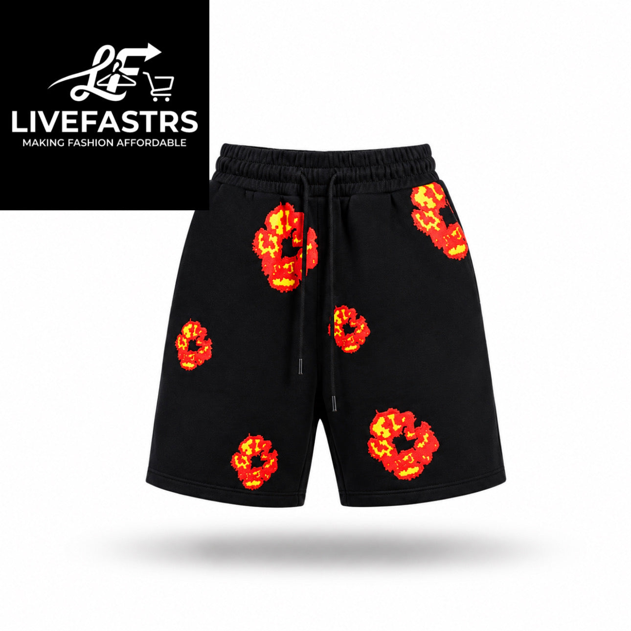 Denim Tears X Offset Wreath Shorts