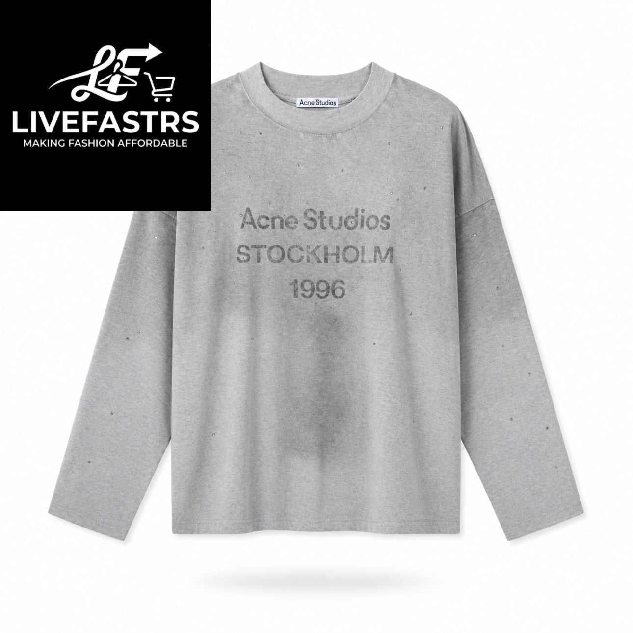 Acne Studios Stockholm 1996 Rhinestone Longsleeve