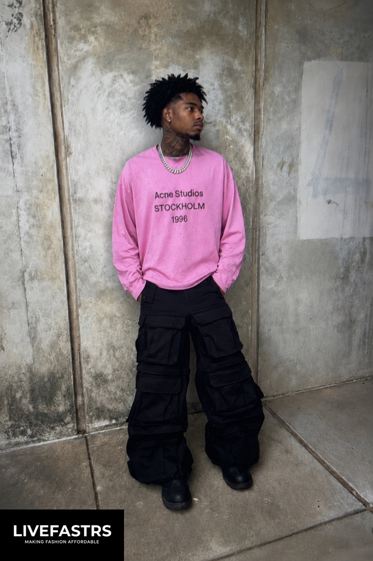 Acne Studios Stockholm 1996 Rhinestone Longsleeve