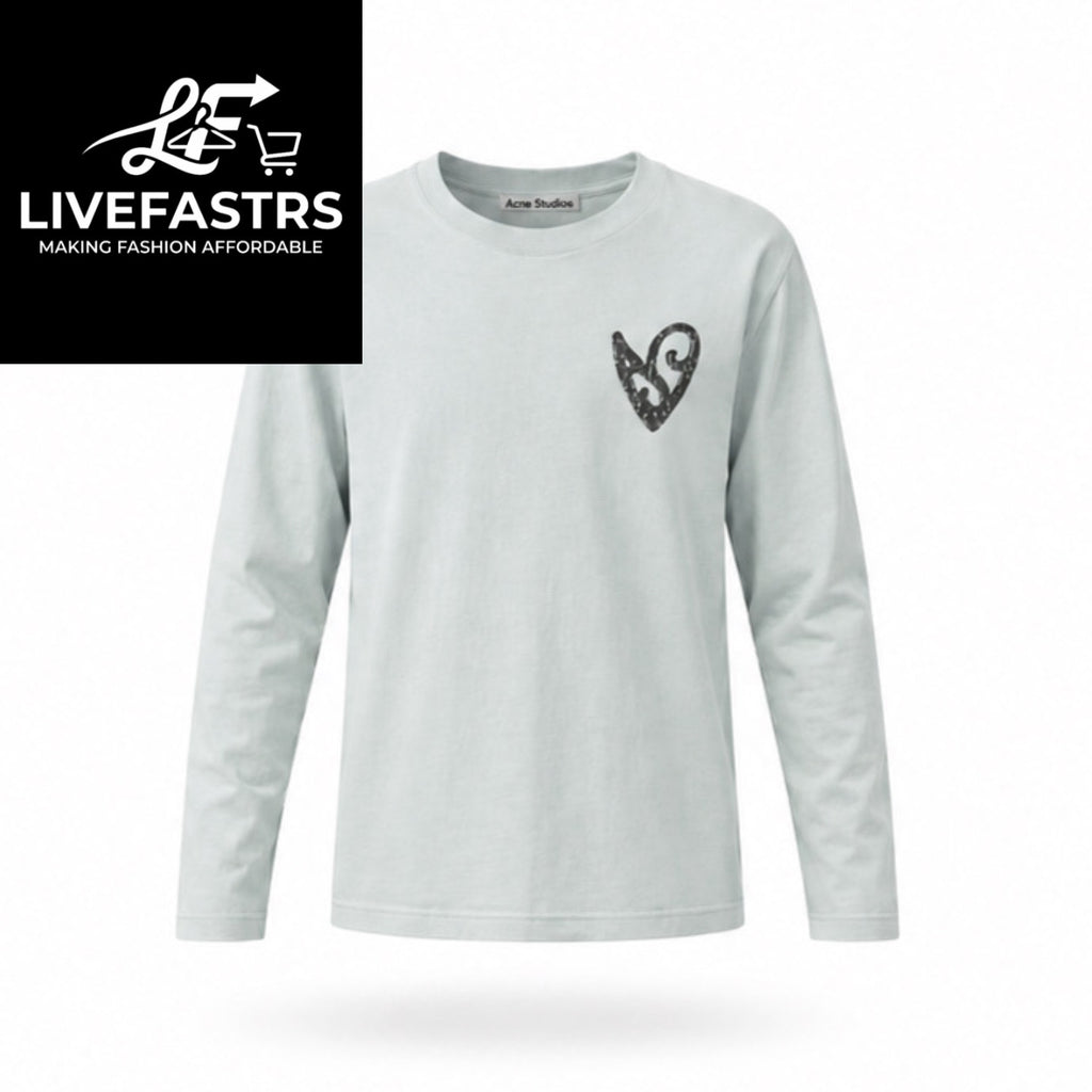 Acne Studios Heart Logo Longsleeve