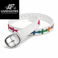 Chrome Heart Multi Color Patch Belt